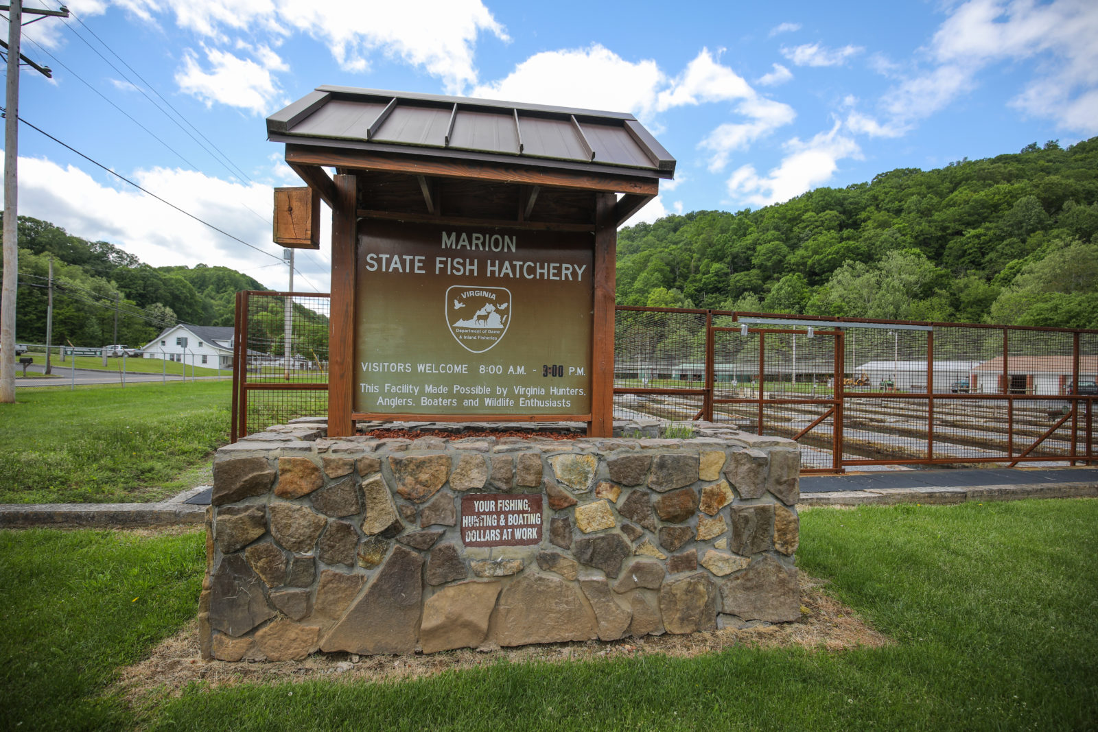 Marion State Fish Hatchery Virginia DWR