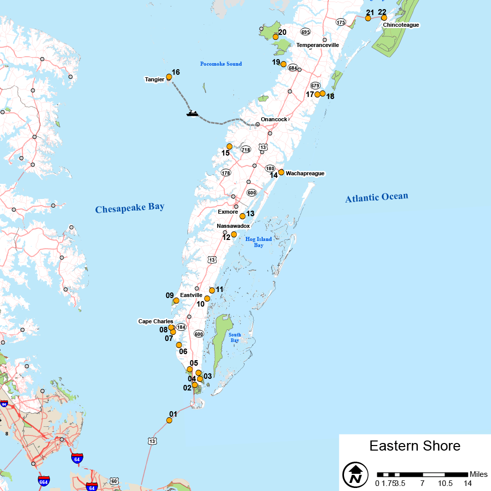 Click to open image in new tab of the eastern shore map