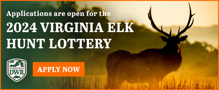 Apply now for the 2024 Virginia Elk Hunt Lottery!