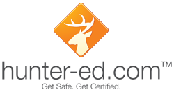 Click image to open link to Hunter-ed.com a $30 online state approved hunting certification course