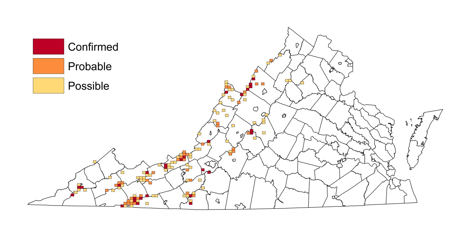 Atlas Updates 2022 Summary Virginia DWR