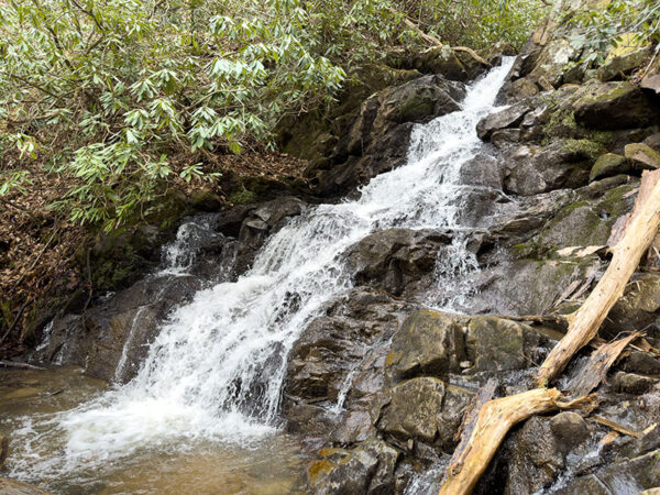An image of Comer's creek waterfall within Fairwood valley