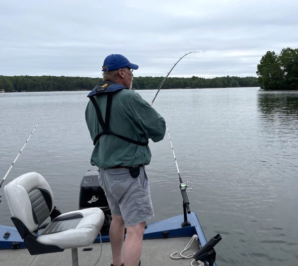 Planer Board Trolling for Striped Bass on Lake Anna The Fishing Wire