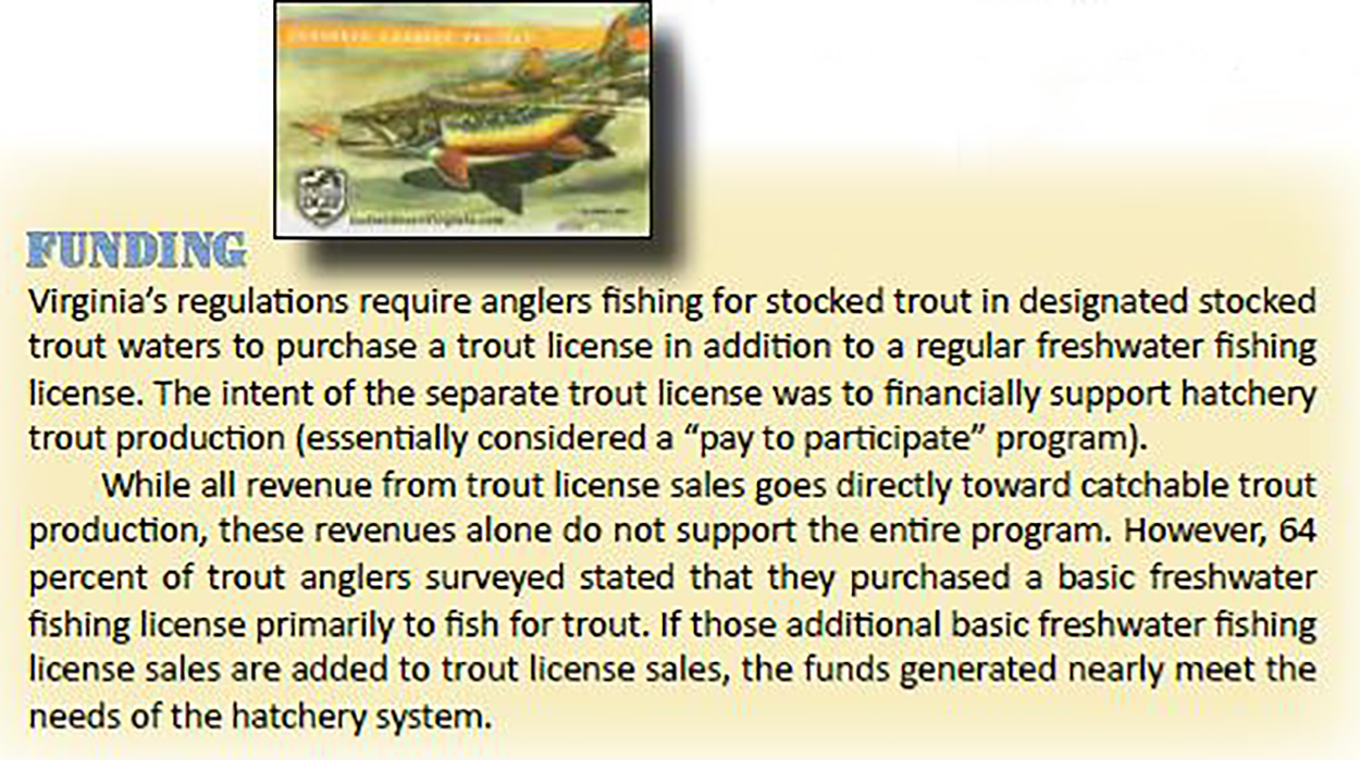 DWR Trout Stocking Explained Virginia DWR