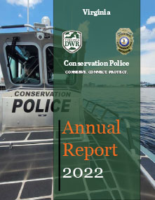 Cover image of the Virginia Conservation Police Annual Report