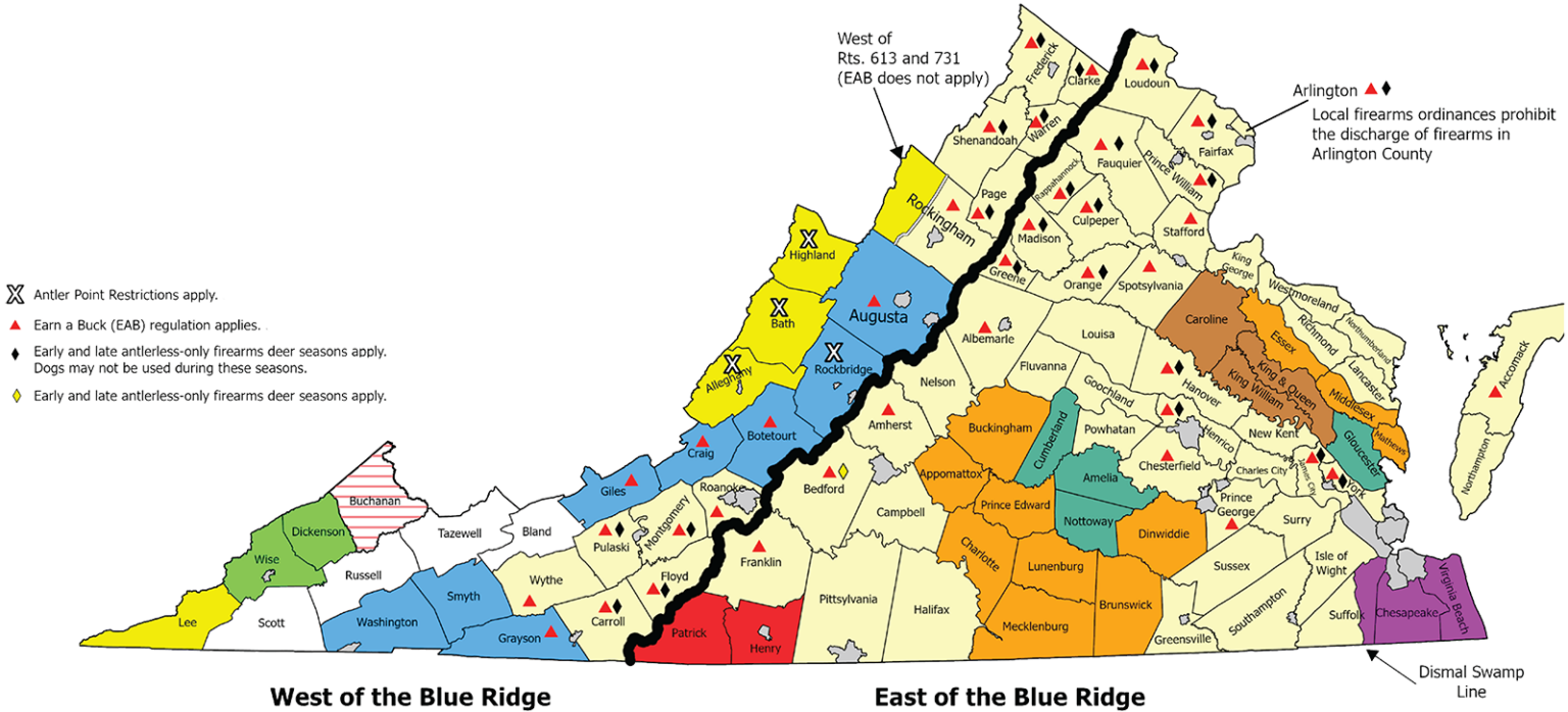 Deer Hunting Regulations and Seasons | Virginia DWR
