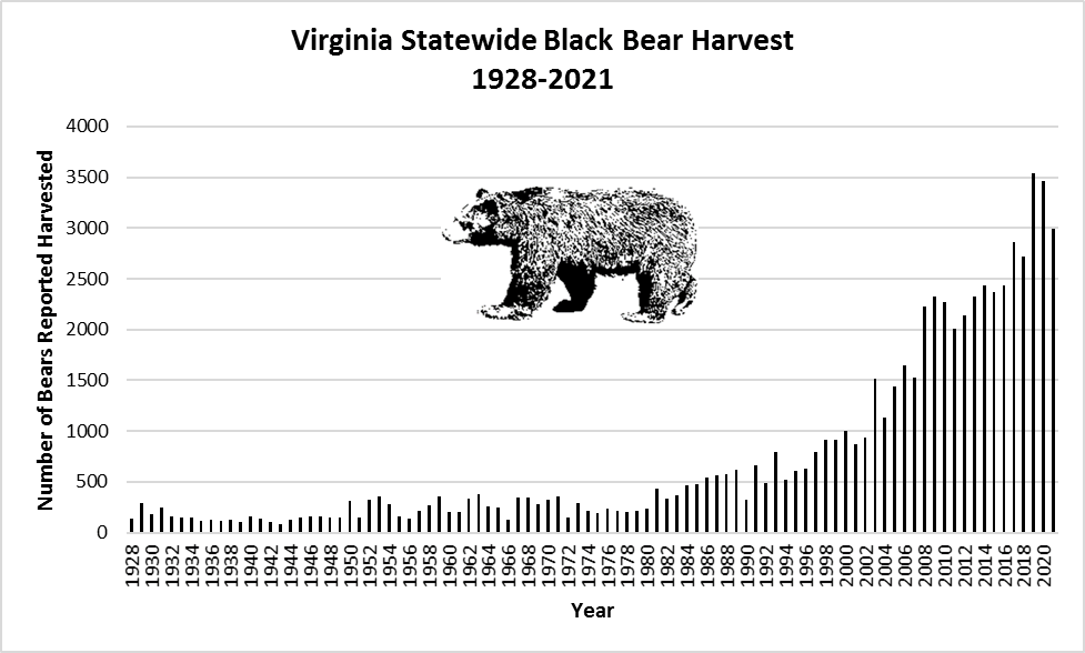 Virginia 20212022 Black Bear Harvest Virginia DWR