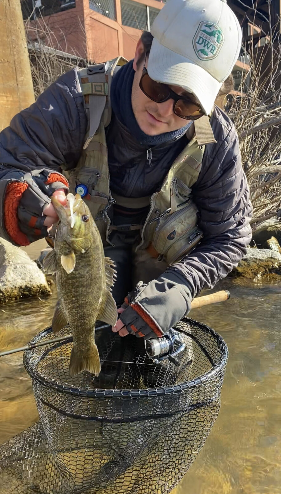 Fishing for Smallmouth Bass During the Coldest Months of the Year